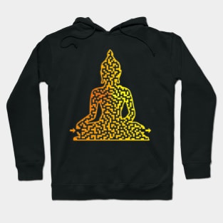 Buddha Shaped Maze & Labyrinth Hoodie